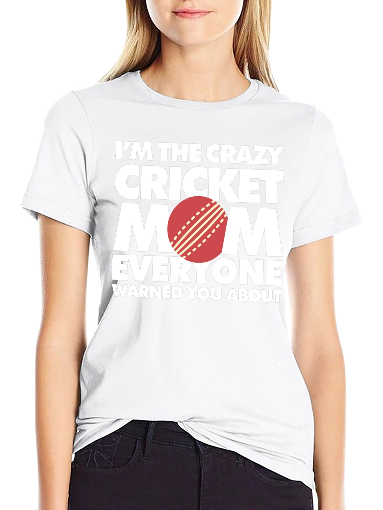 Crazy Cricket Mom T-Shirt