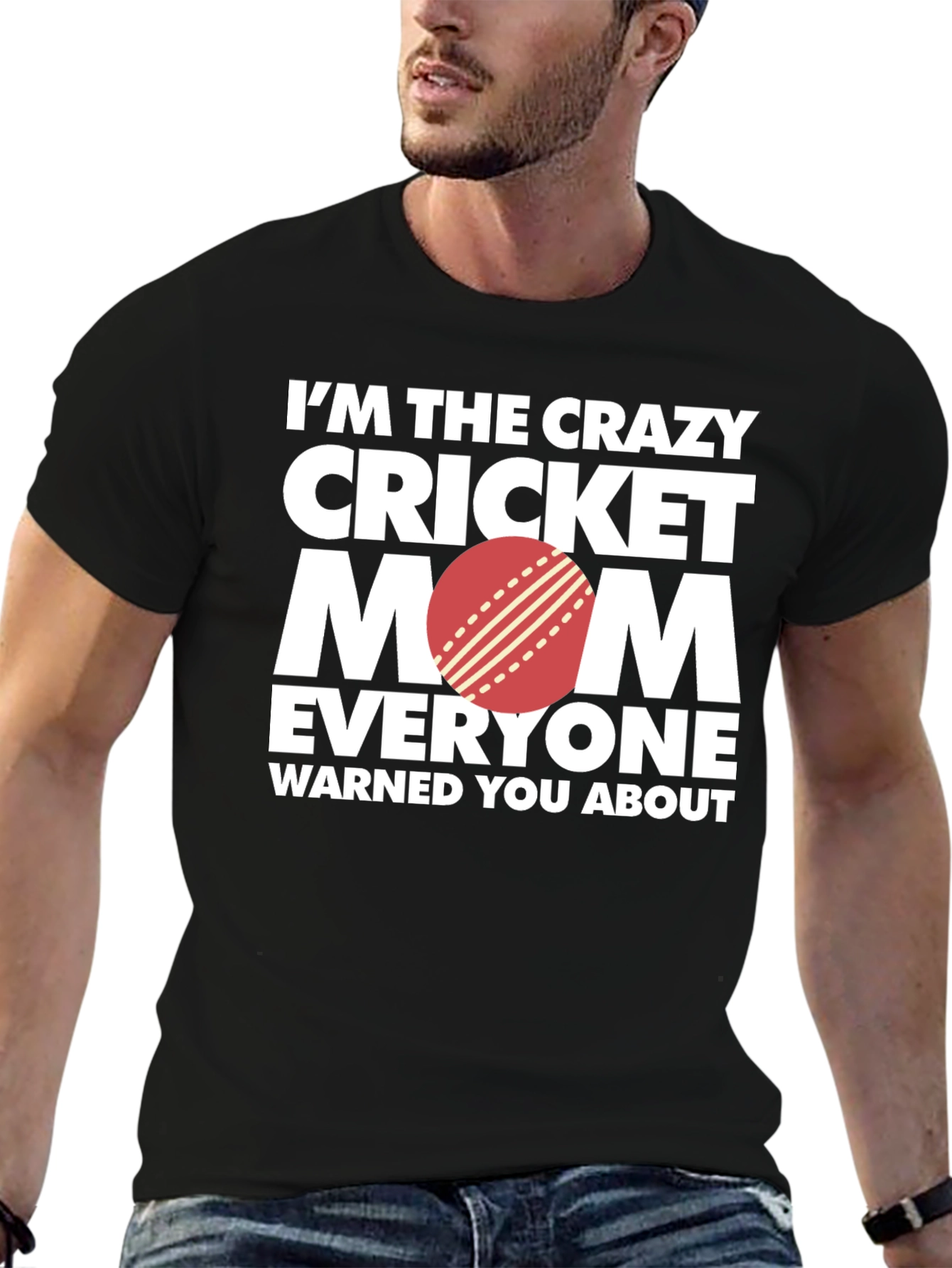 Crazy Cricket Mom T-Shirt