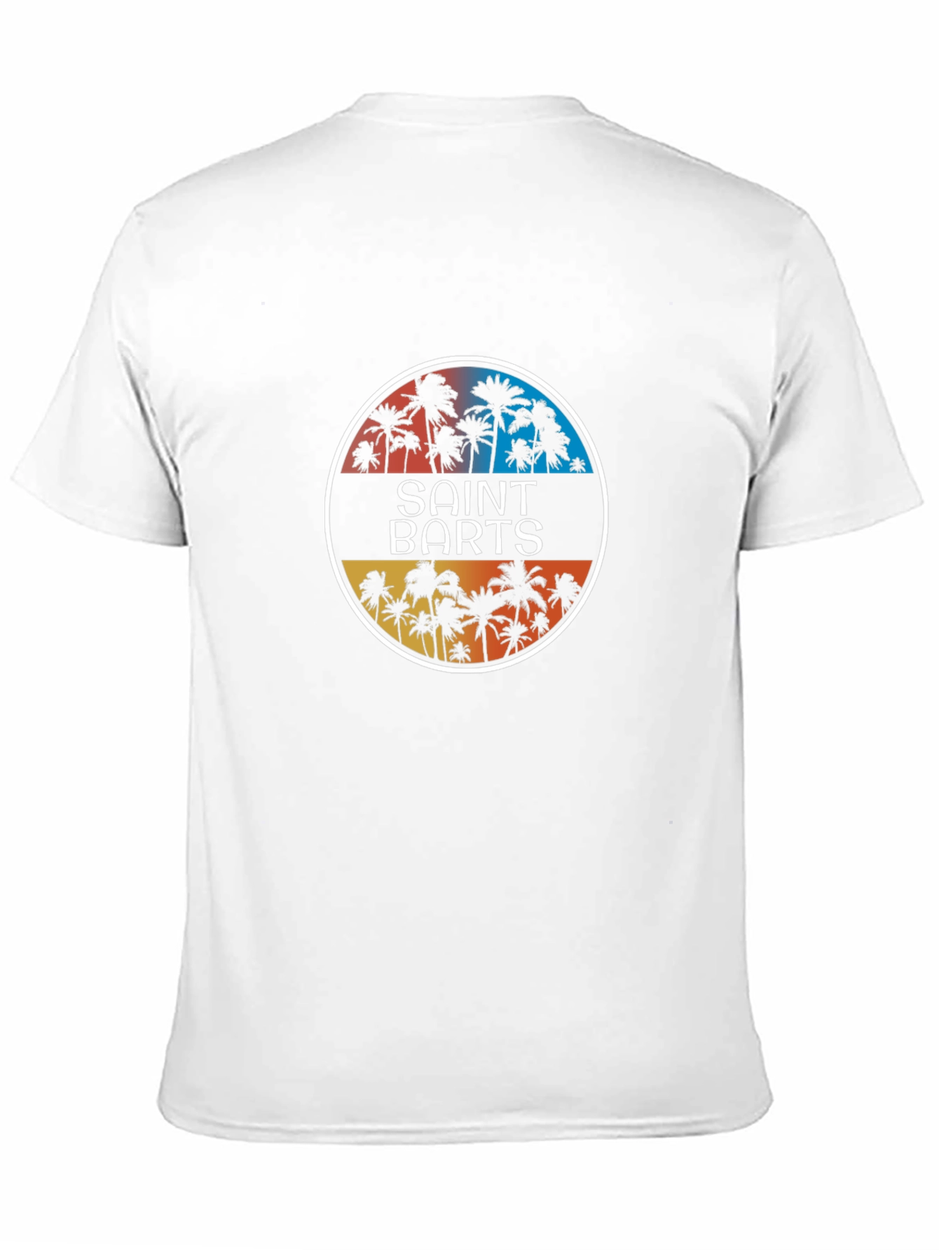 Saint Barts Palm Tee - Island Vibes