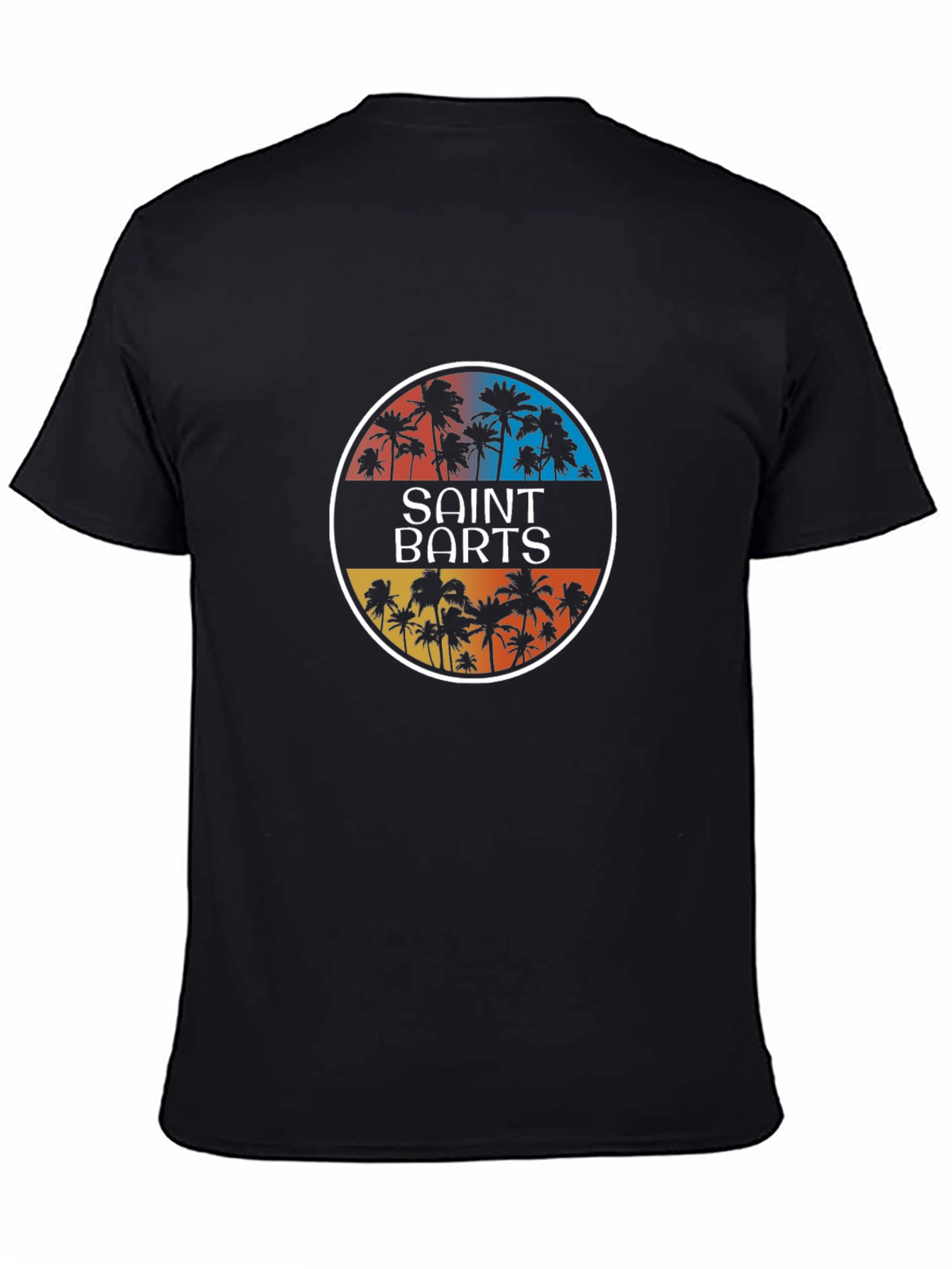 Saint Barts Palm Tee - Island Vibes