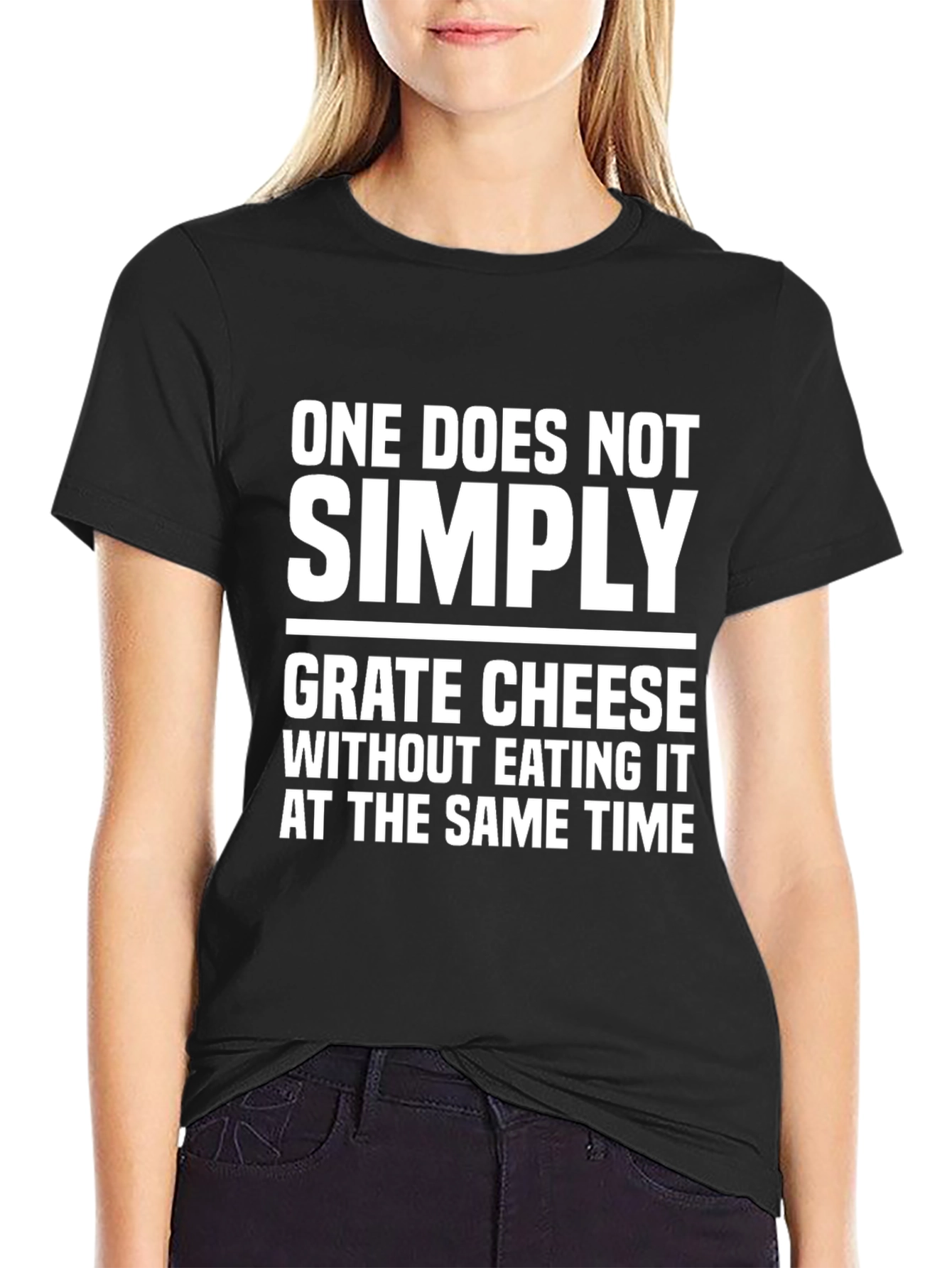 Funny Cheese Grater T-Shirt: Grate Cheese and Eat It!
