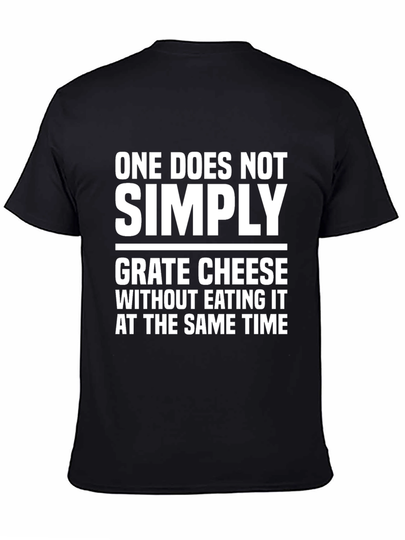 Funny Cheese Grater T-Shirt: Grate Cheese and Eat It!