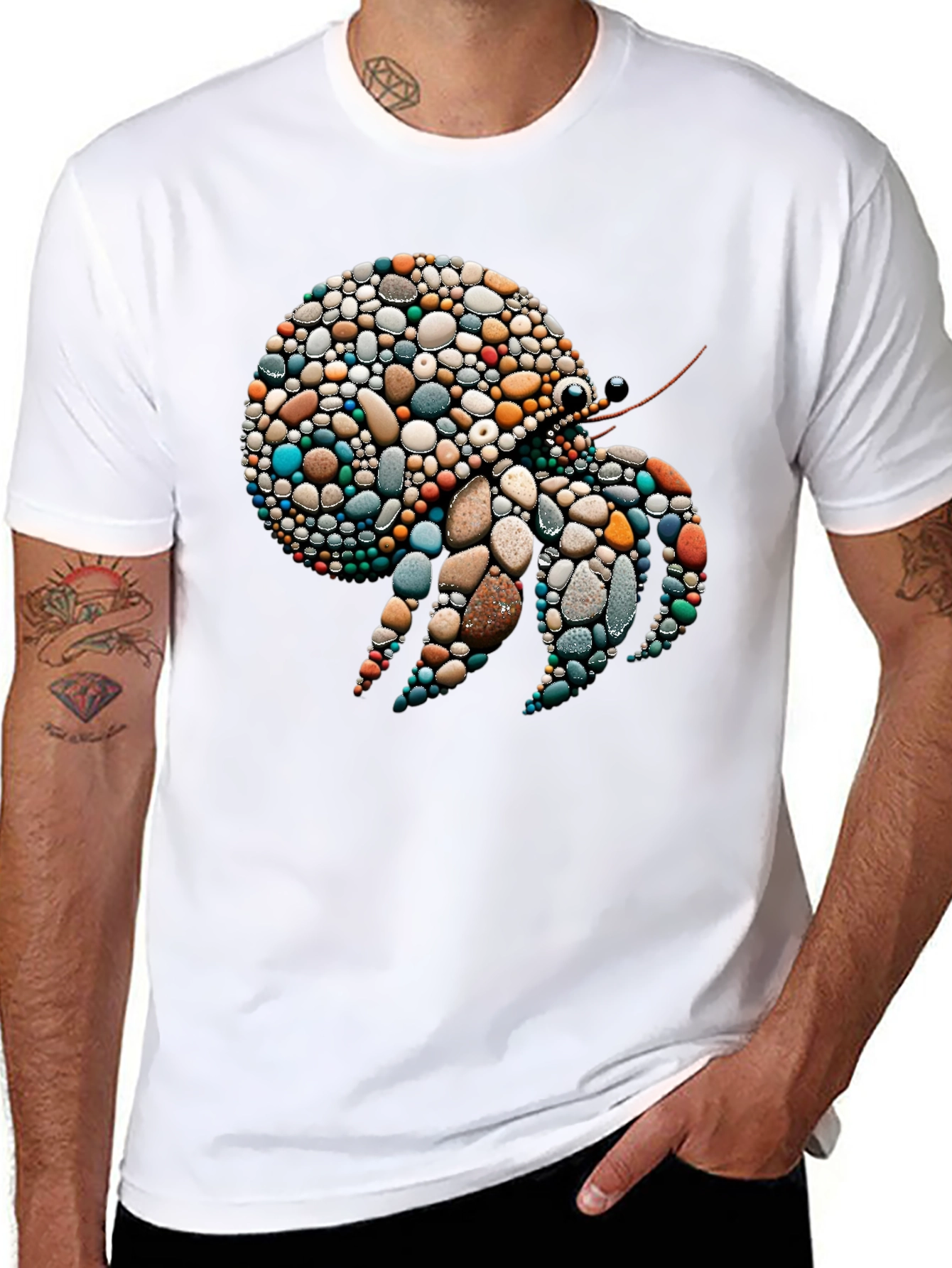 Stone Crab Graphic Tee - Unique Design
