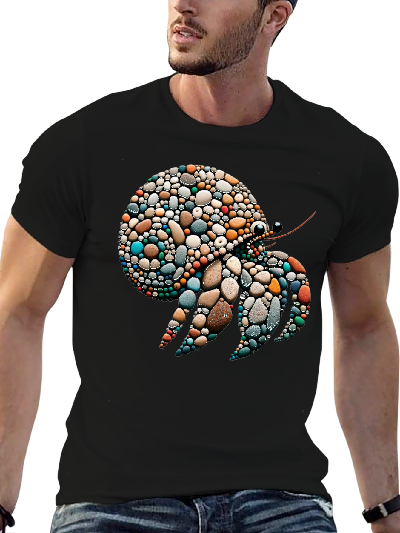 Stone Crab Graphic Tee - Unique Design