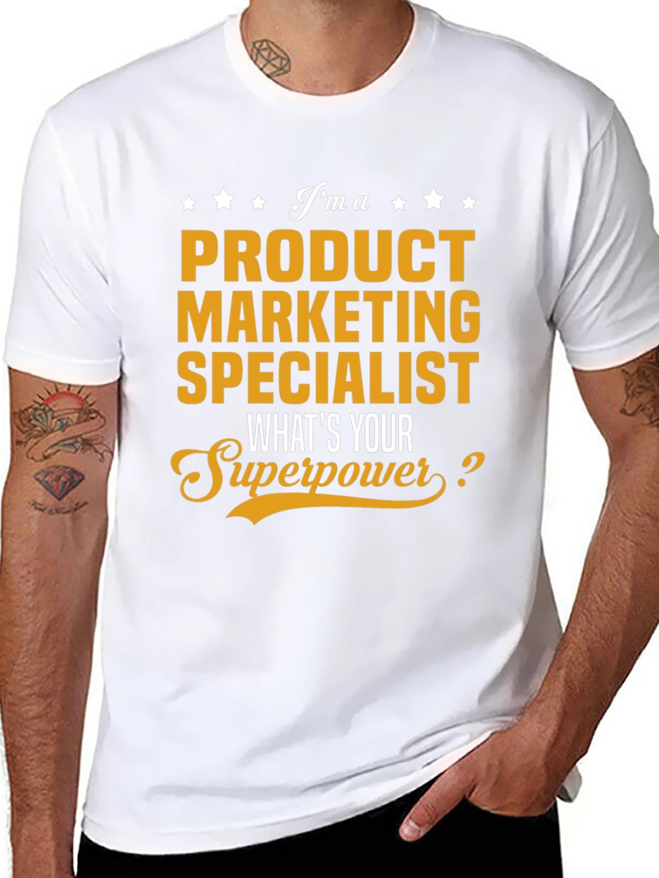 Product Marketing Specialist Superpower T-Shirt