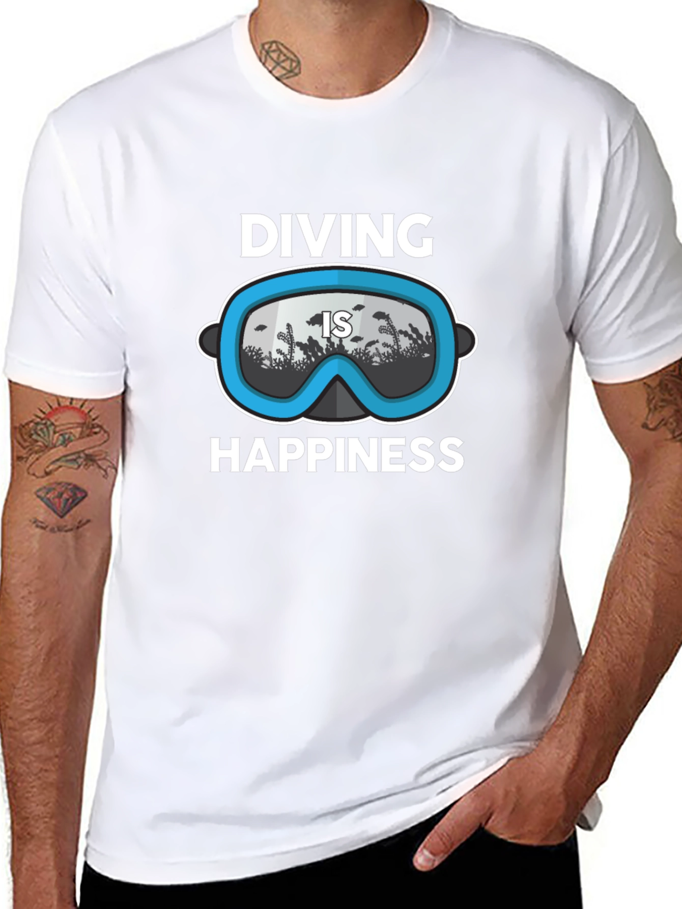 Diving Is Happiness T-Shirt