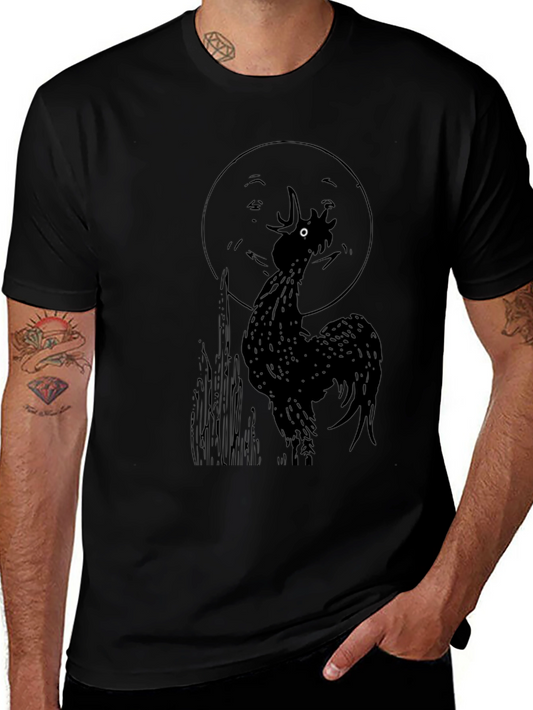 Black Rooster Graphic Tee