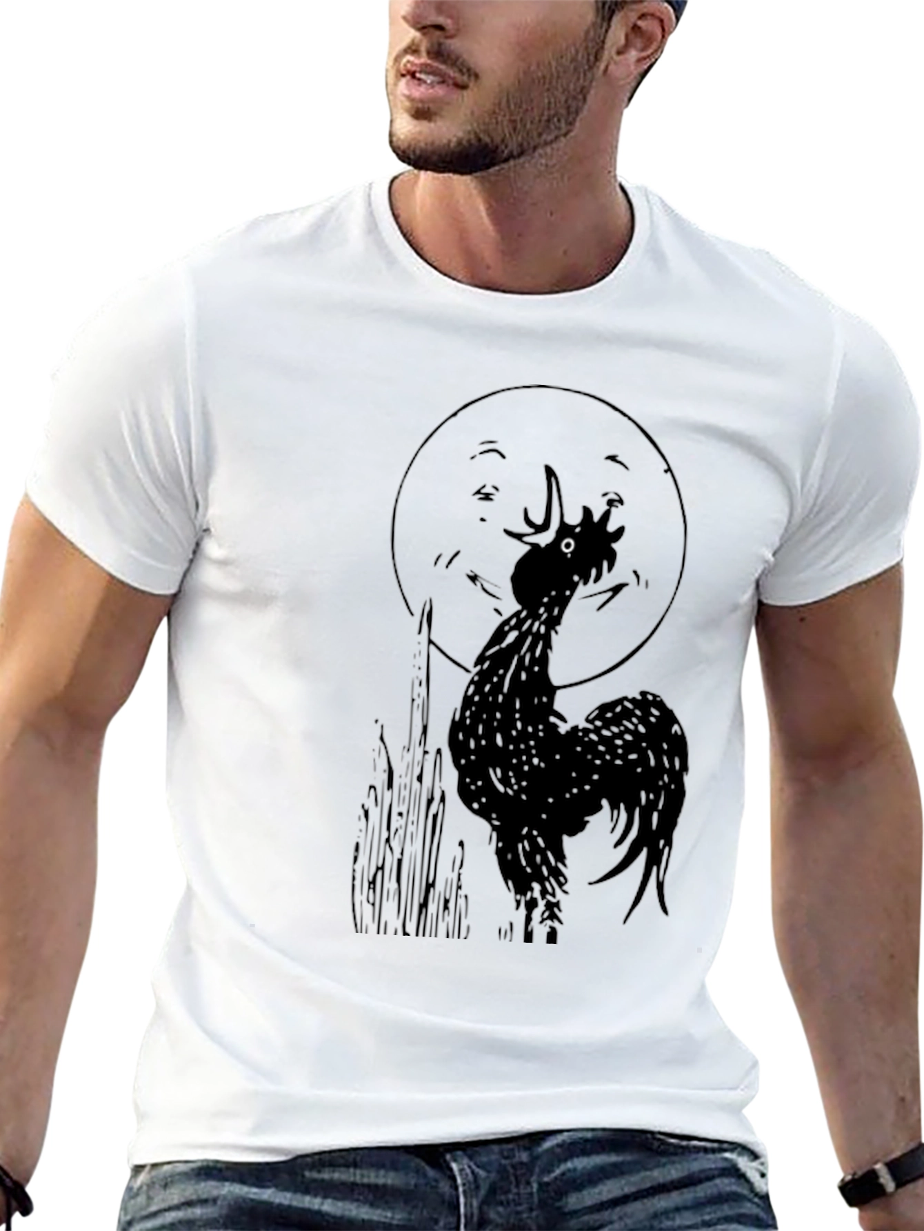 Black Rooster Graphic Tee