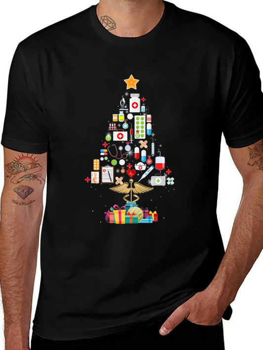 Medical Christmas Tree T-Shirt