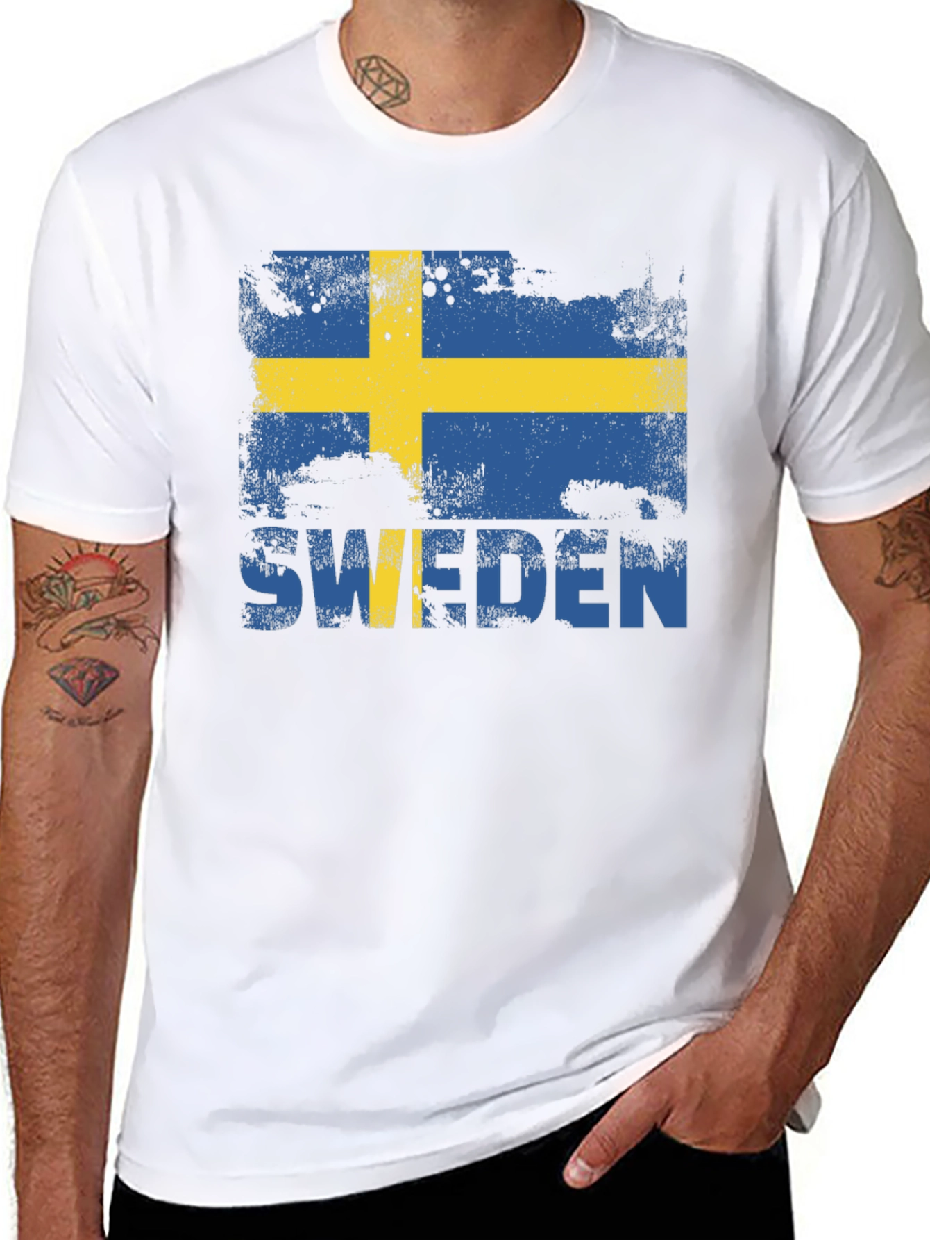 Sweden Flag T-Shirt
