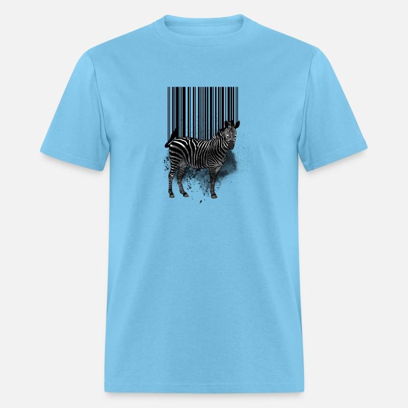 Zebra Barcode Distressed Equidae Stripes Animal
