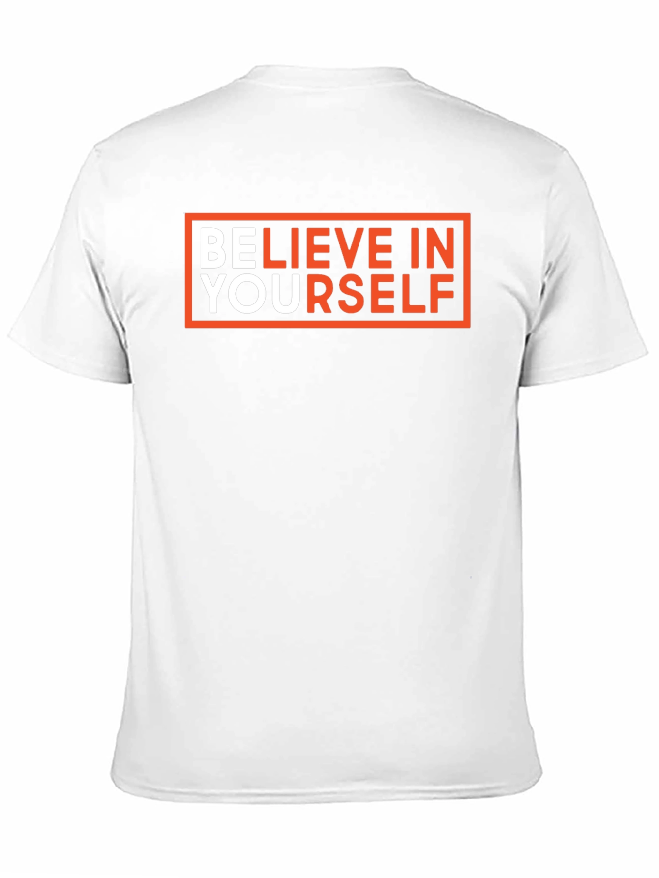 Believe In Yourself Black Graphic Tee