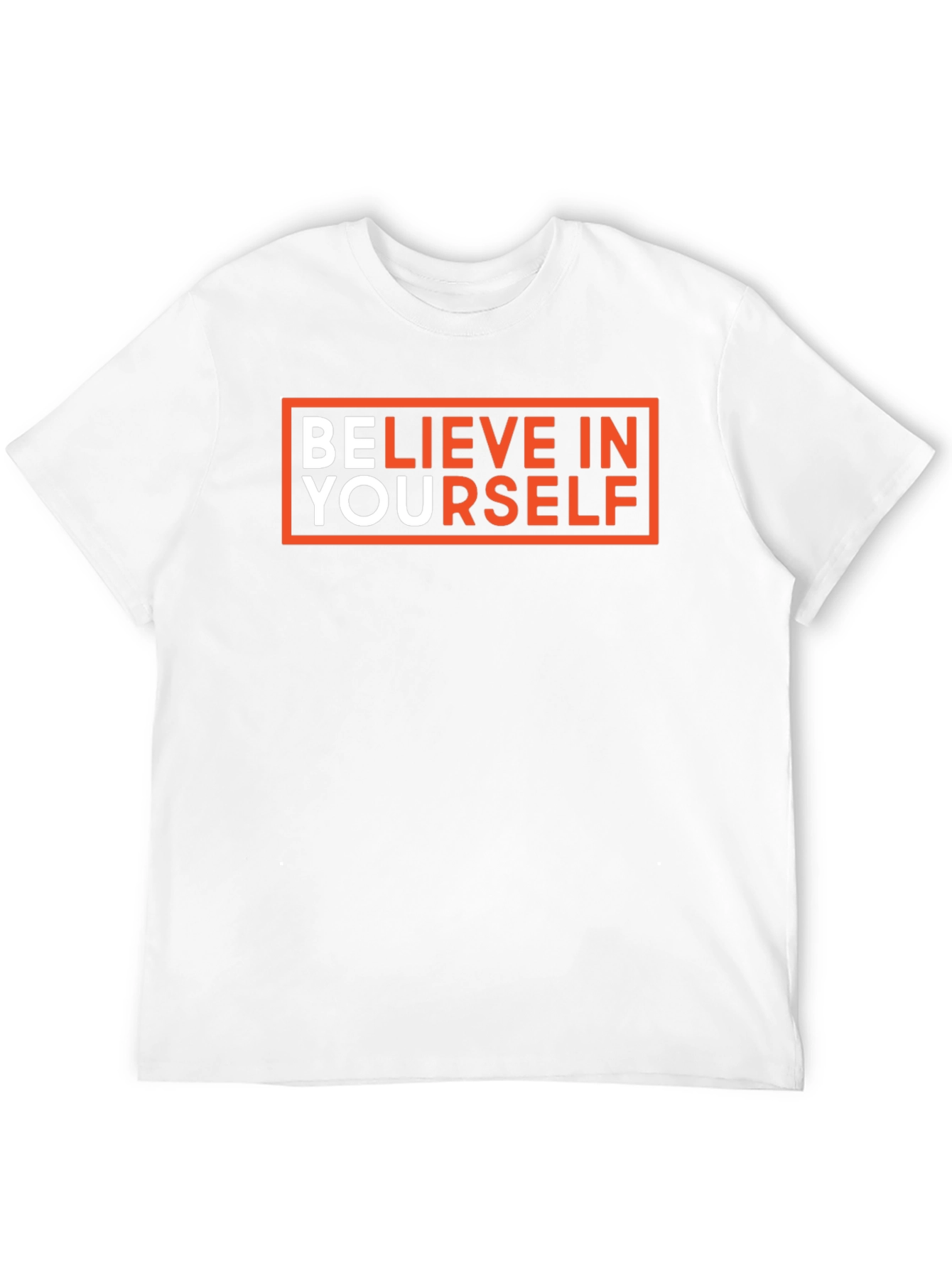Believe In Yourself Black Graphic Tee