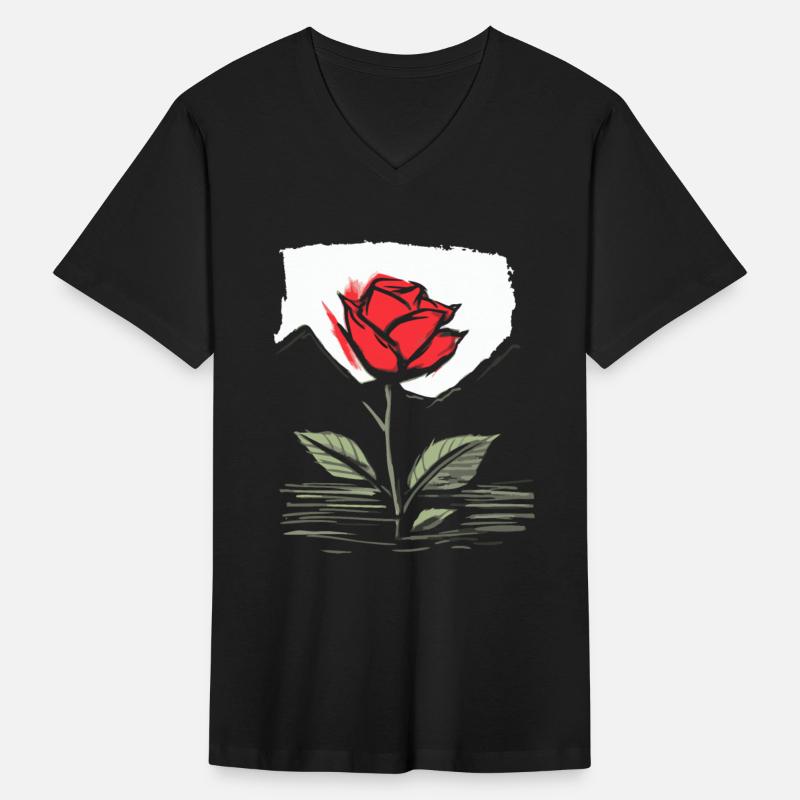 zen cartoons japan mountain rose