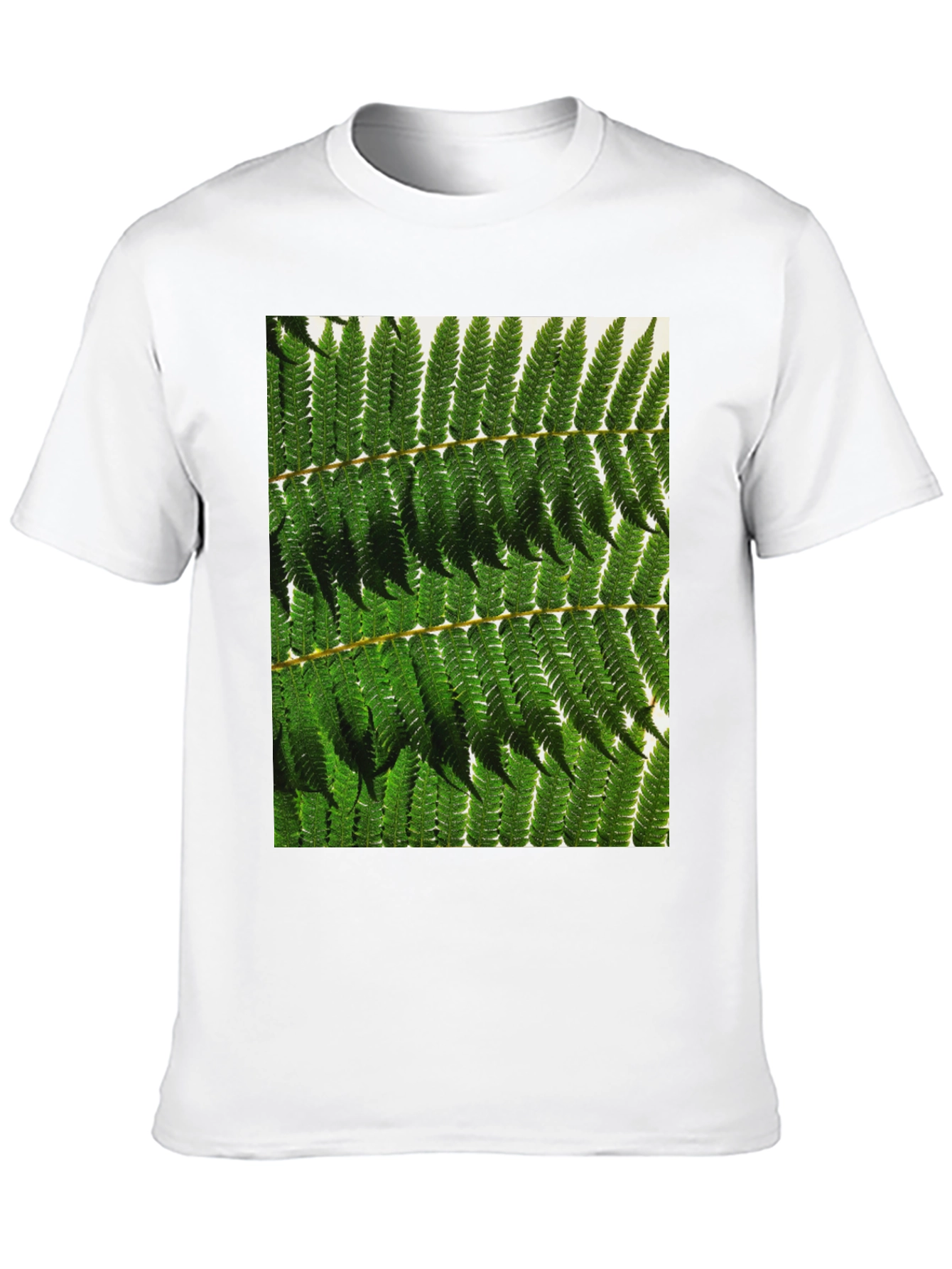Fern Print Tee - Nature Inspired Design