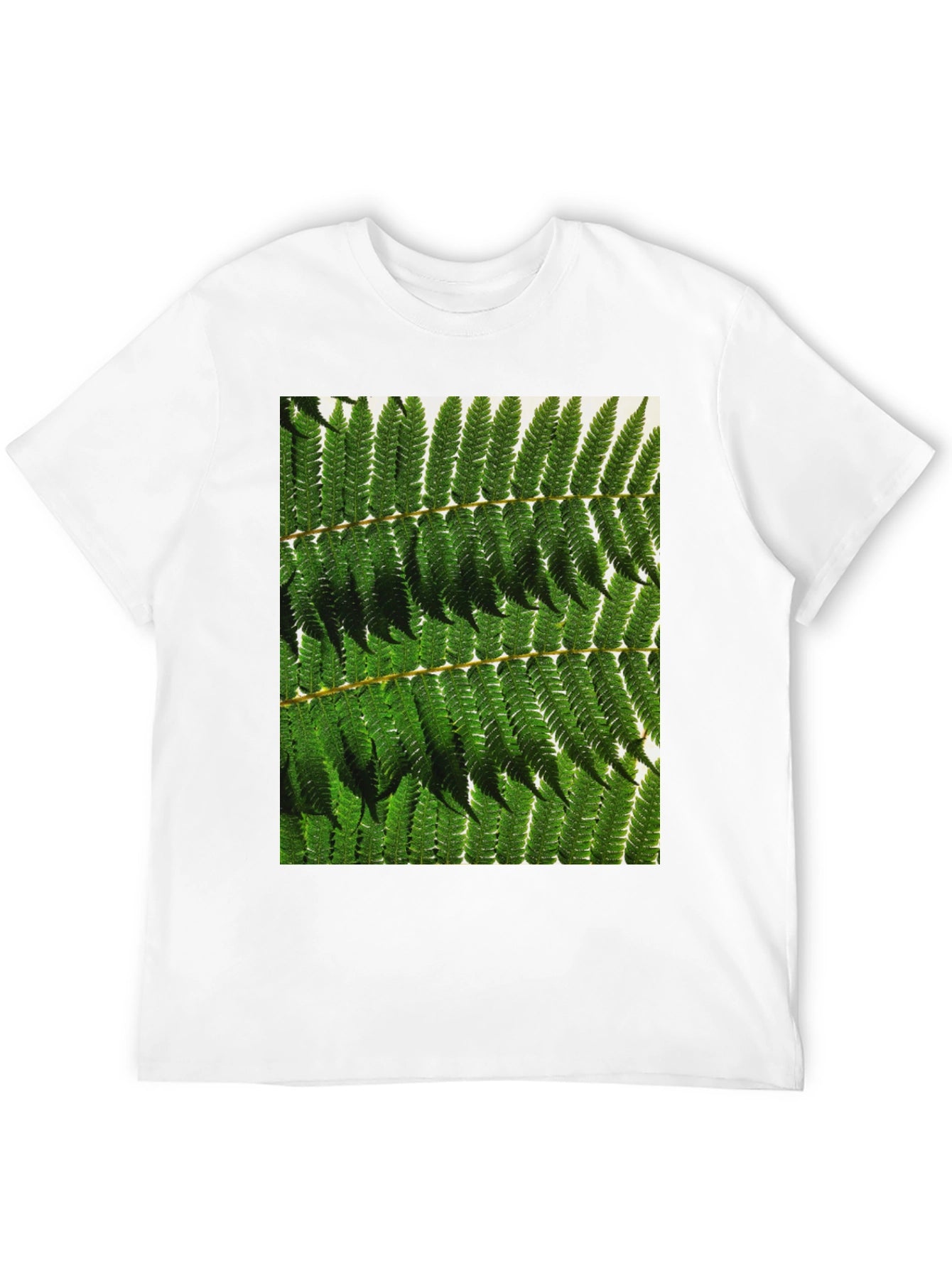 Fern Print Tee - Nature Inspired Design