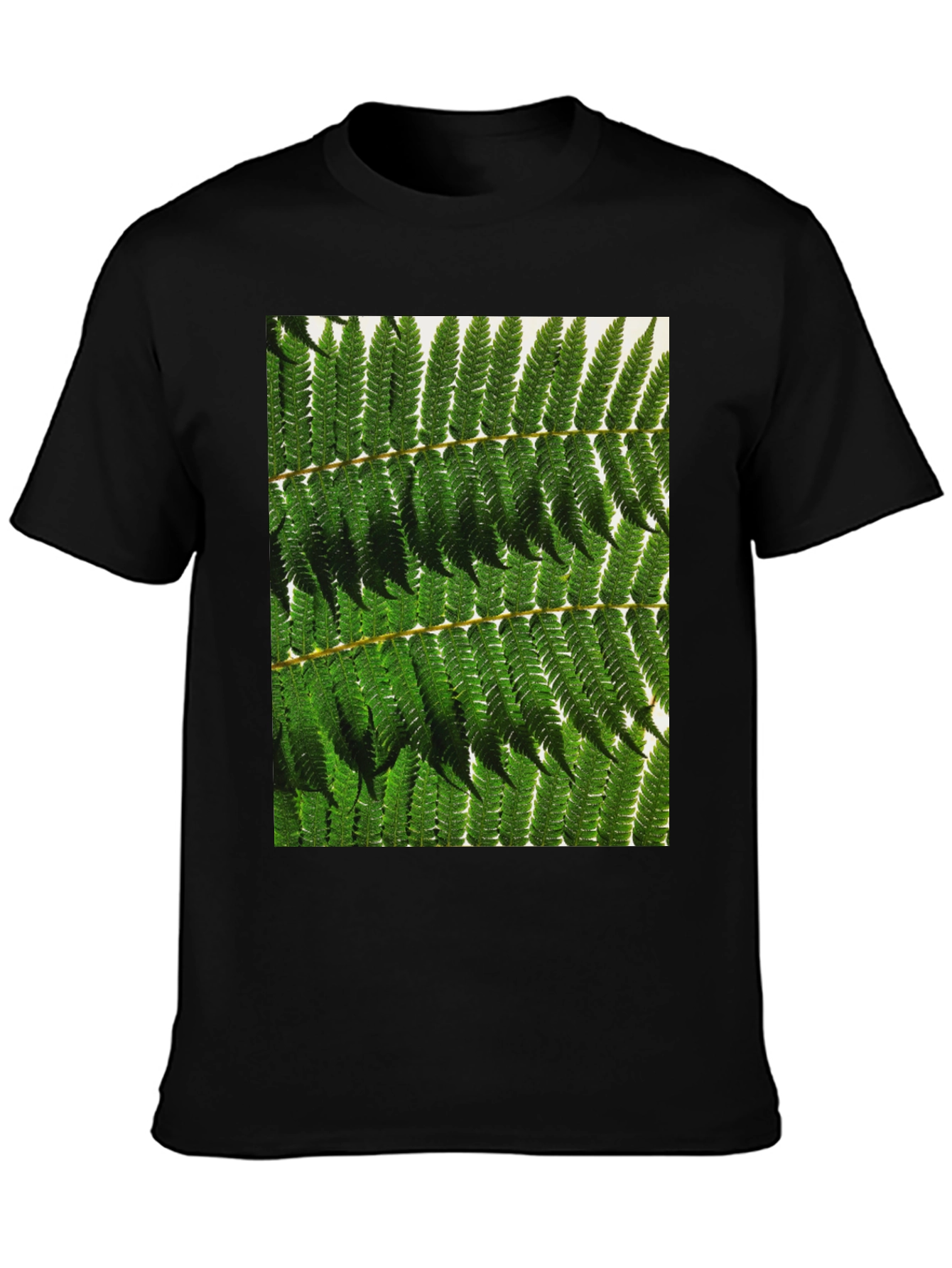 Fern Print Tee - Nature Inspired Design