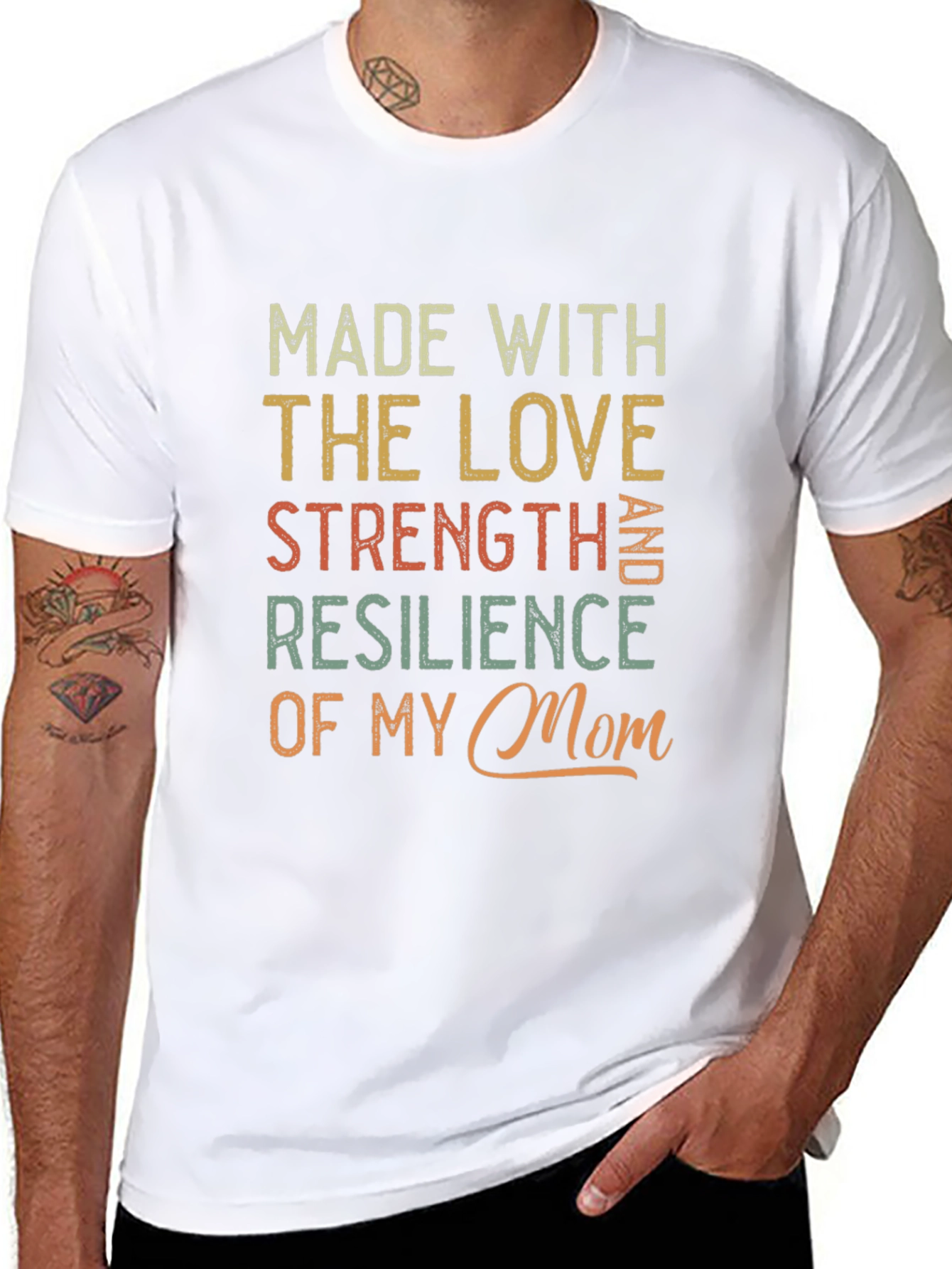 Made with Moms Love Graphic Tee