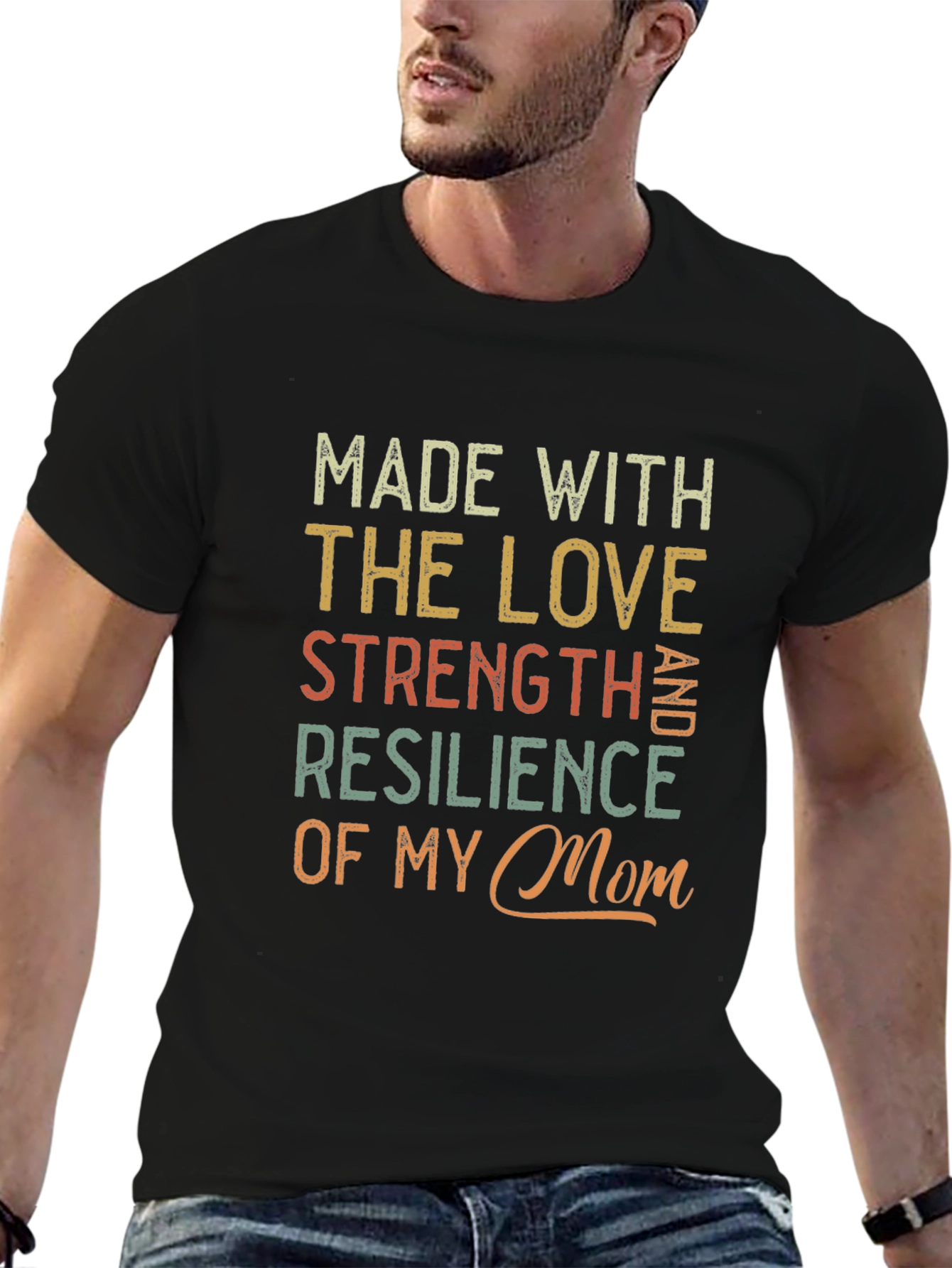Made with Moms Love Graphic Tee