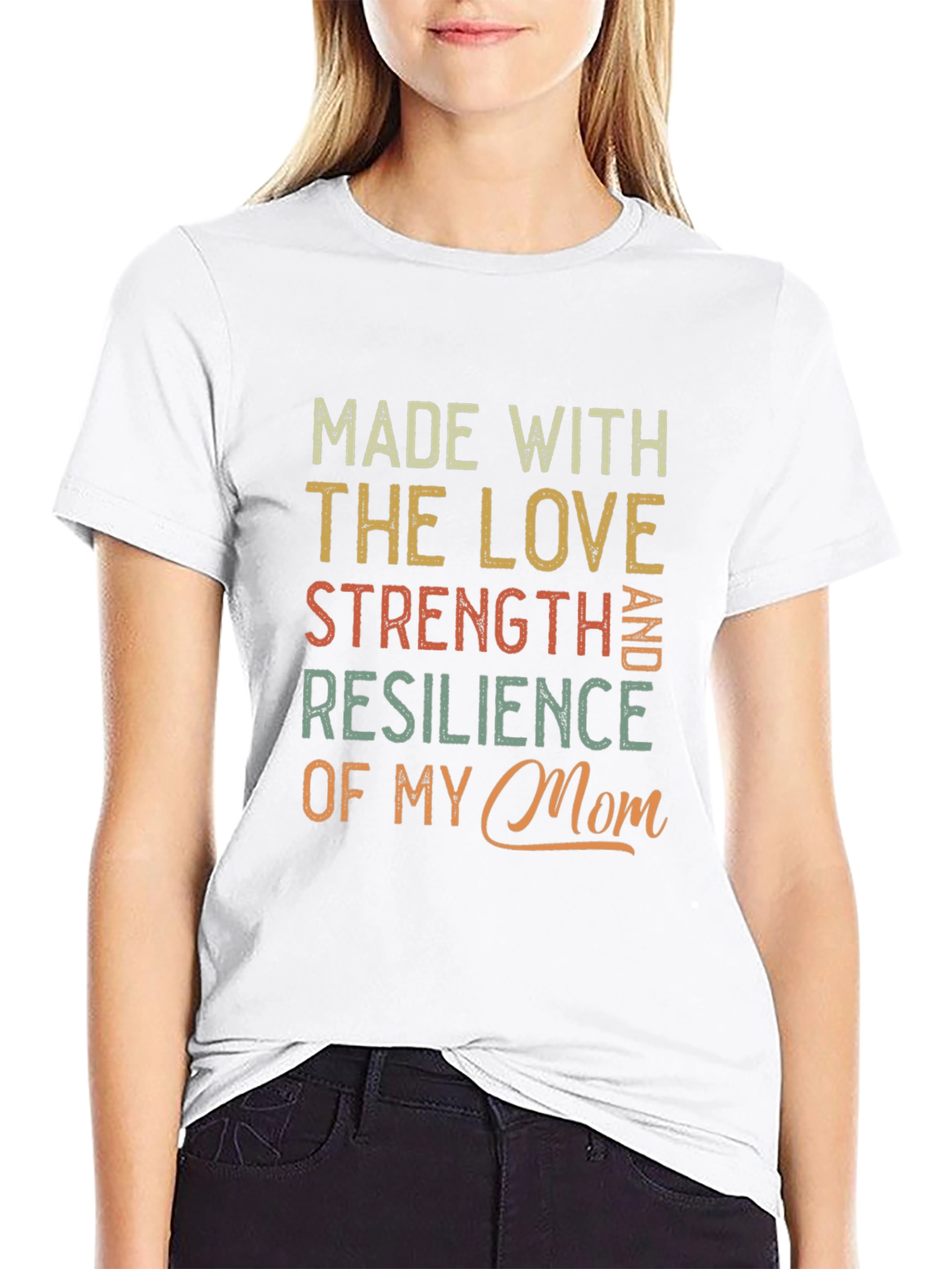 Made with Moms Love Graphic Tee