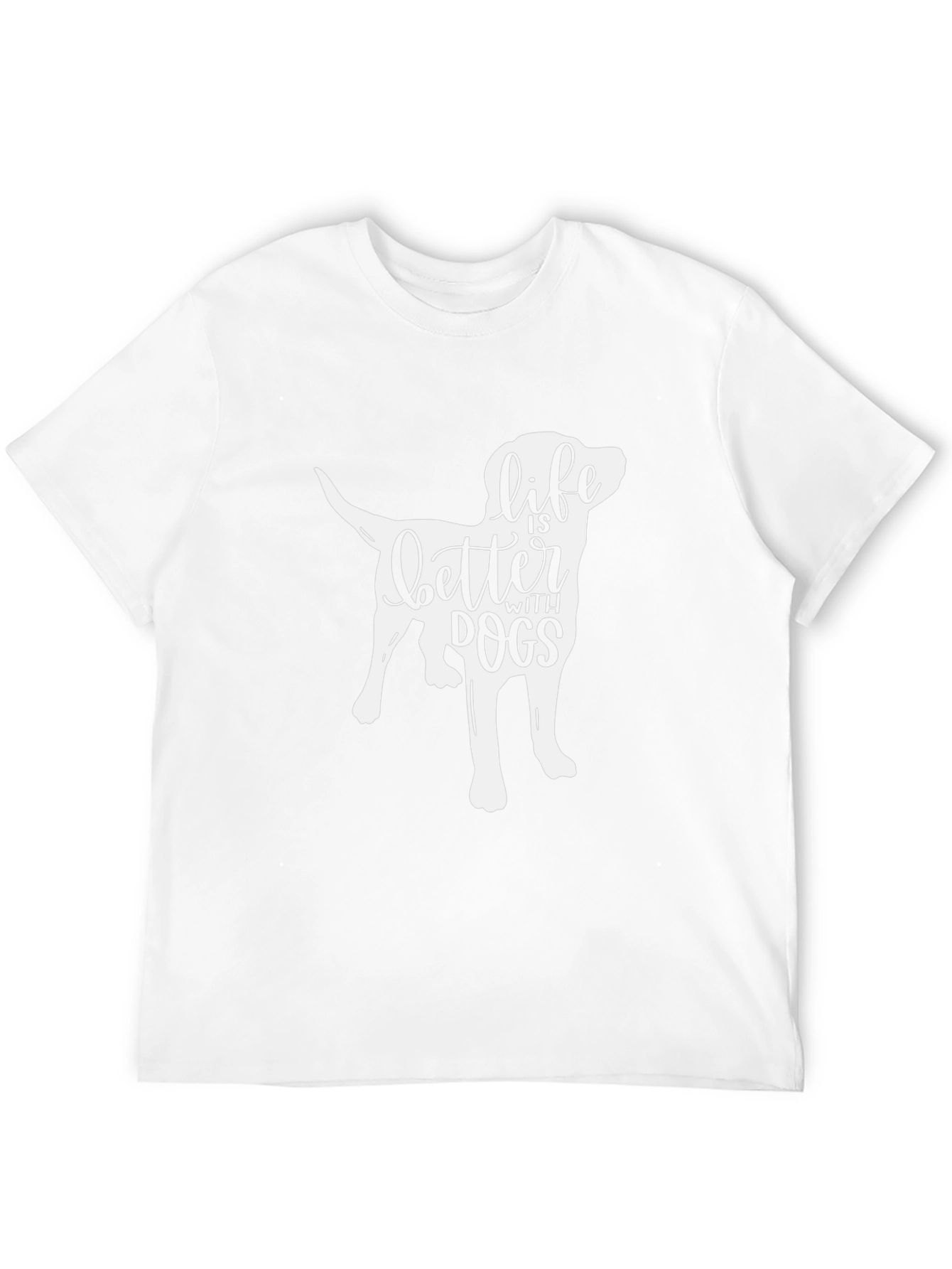 Life Is Better With Dogs Graphic Tee