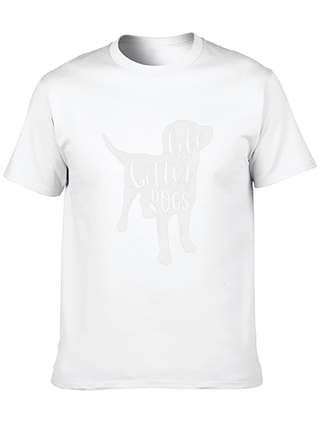Life Is Better With Dogs Graphic Tee