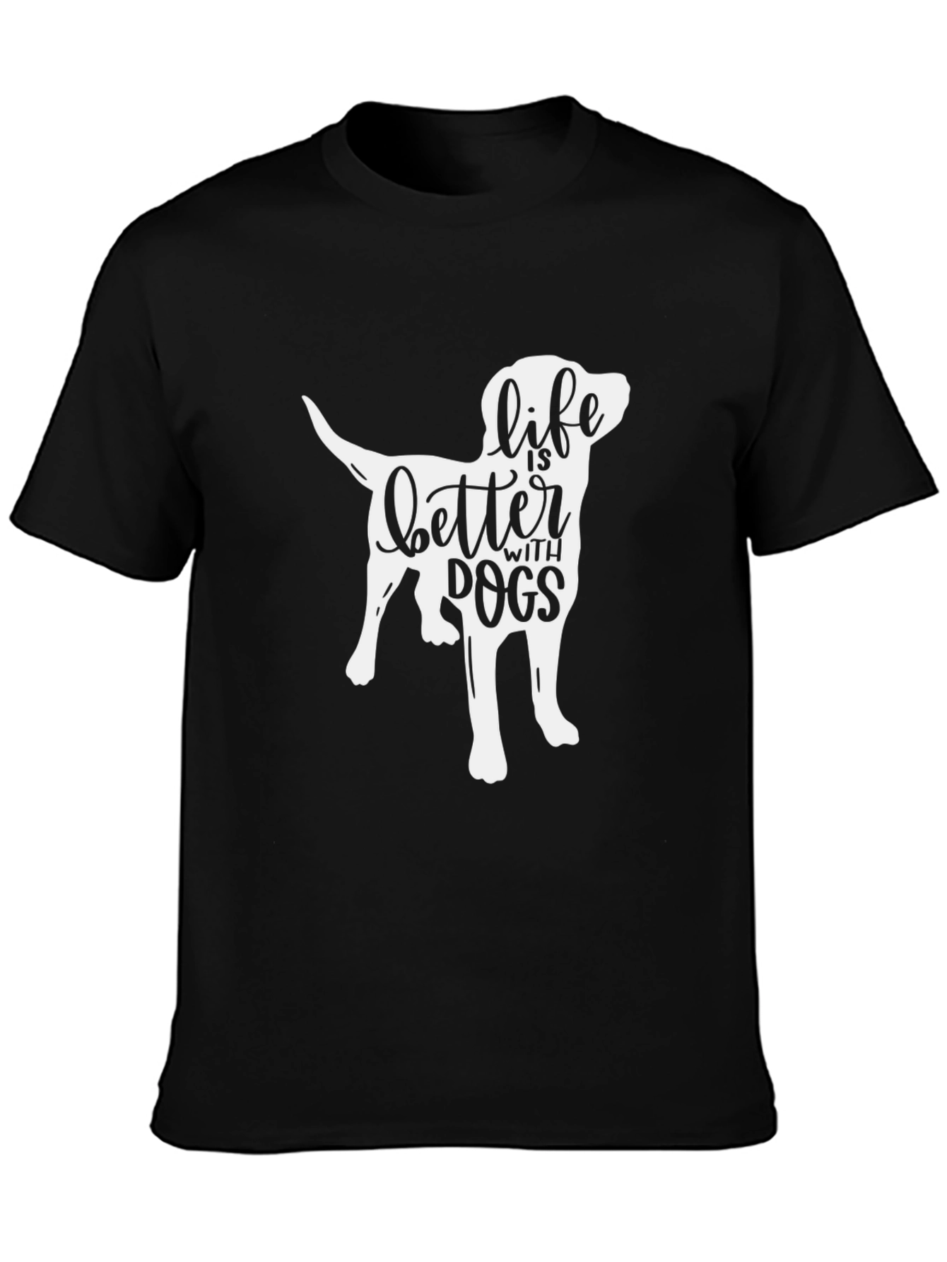 Life Is Better With Dogs Graphic Tee