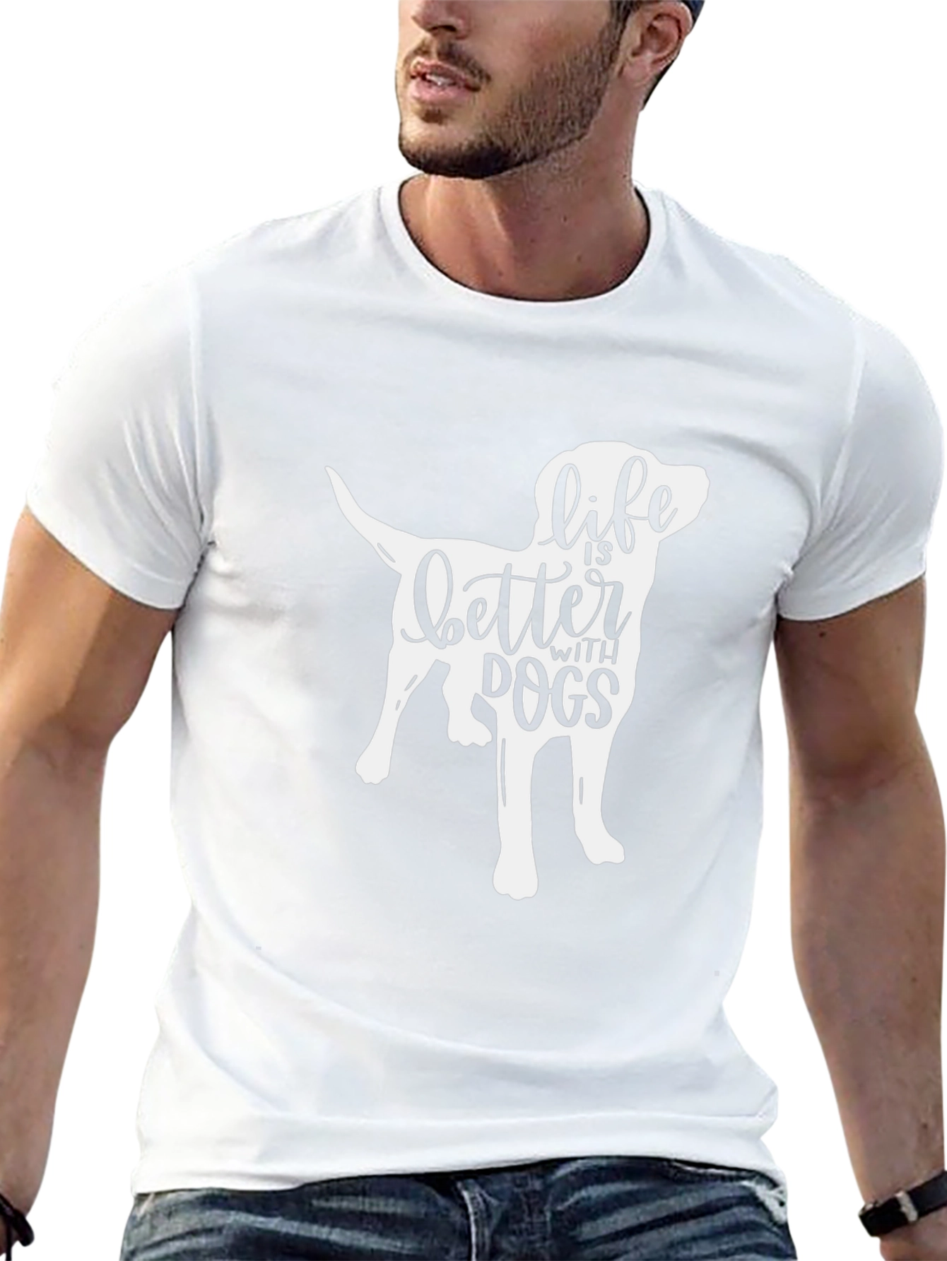 Life Is Better With Dogs Graphic Tee