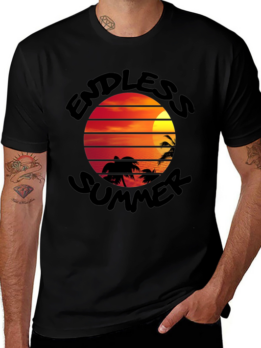 Endless Summer Black T-Shirt