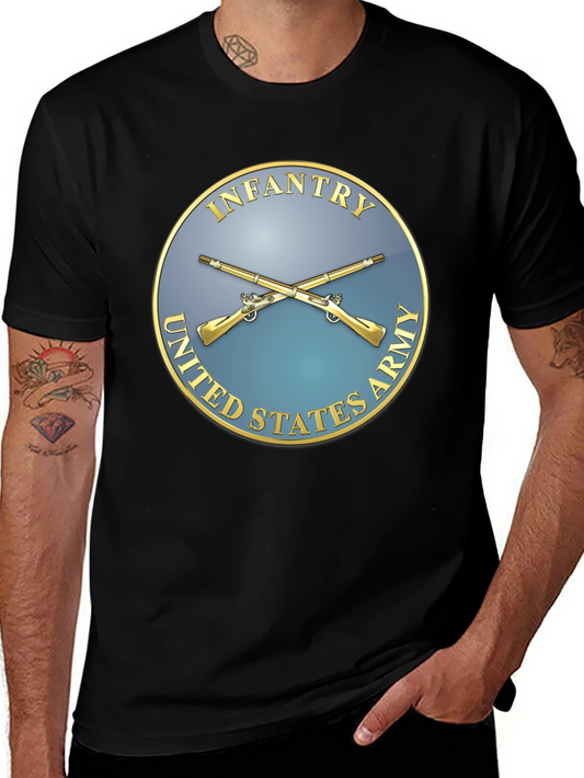 US Army Infantry T-Shirt Black