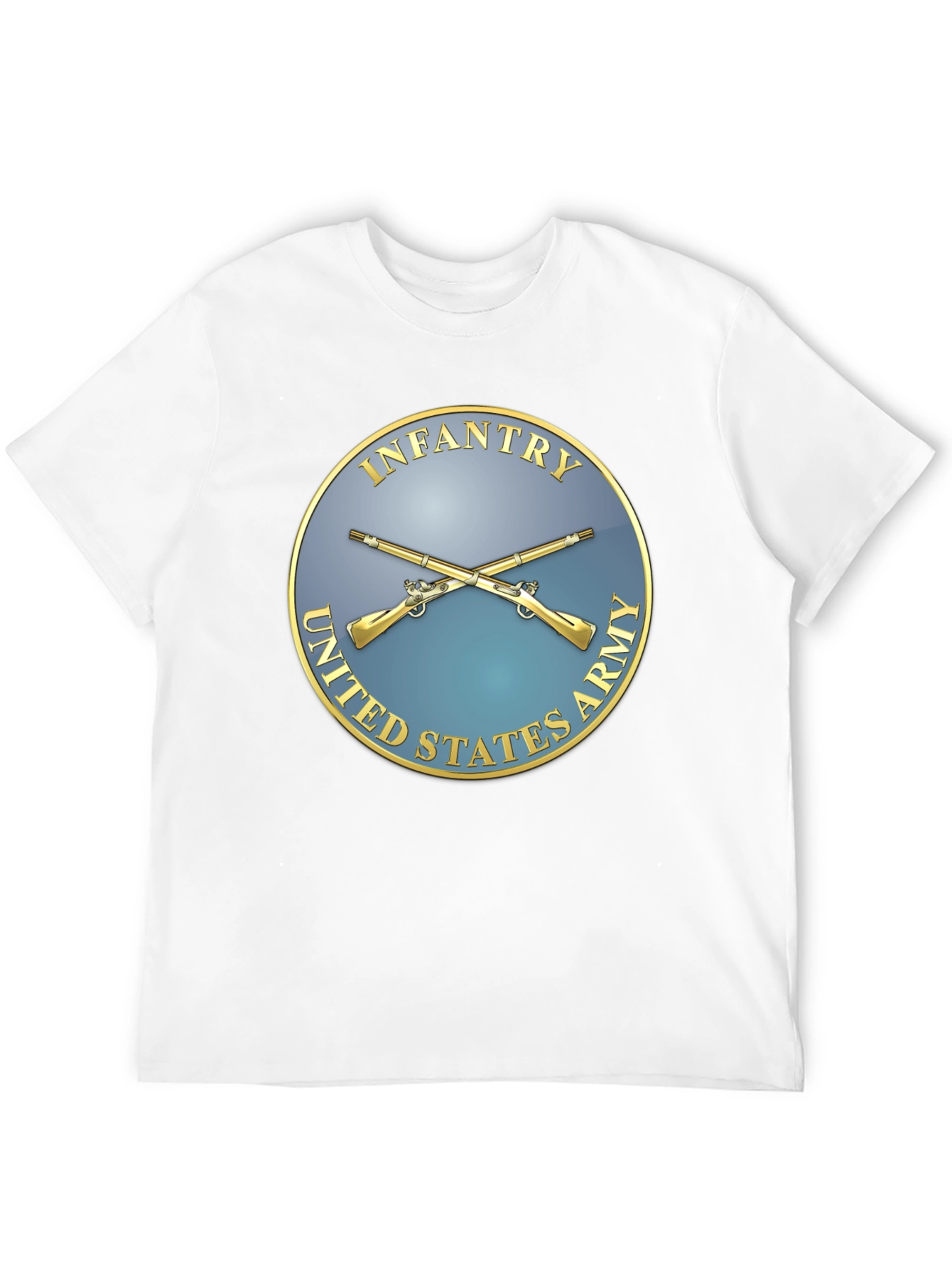 US Army Infantry T-Shirt Black