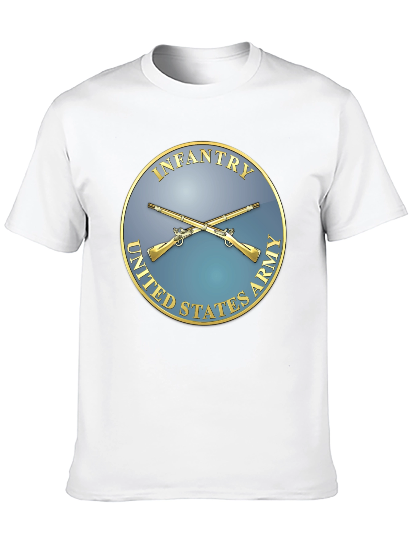US Army Infantry T-Shirt Black