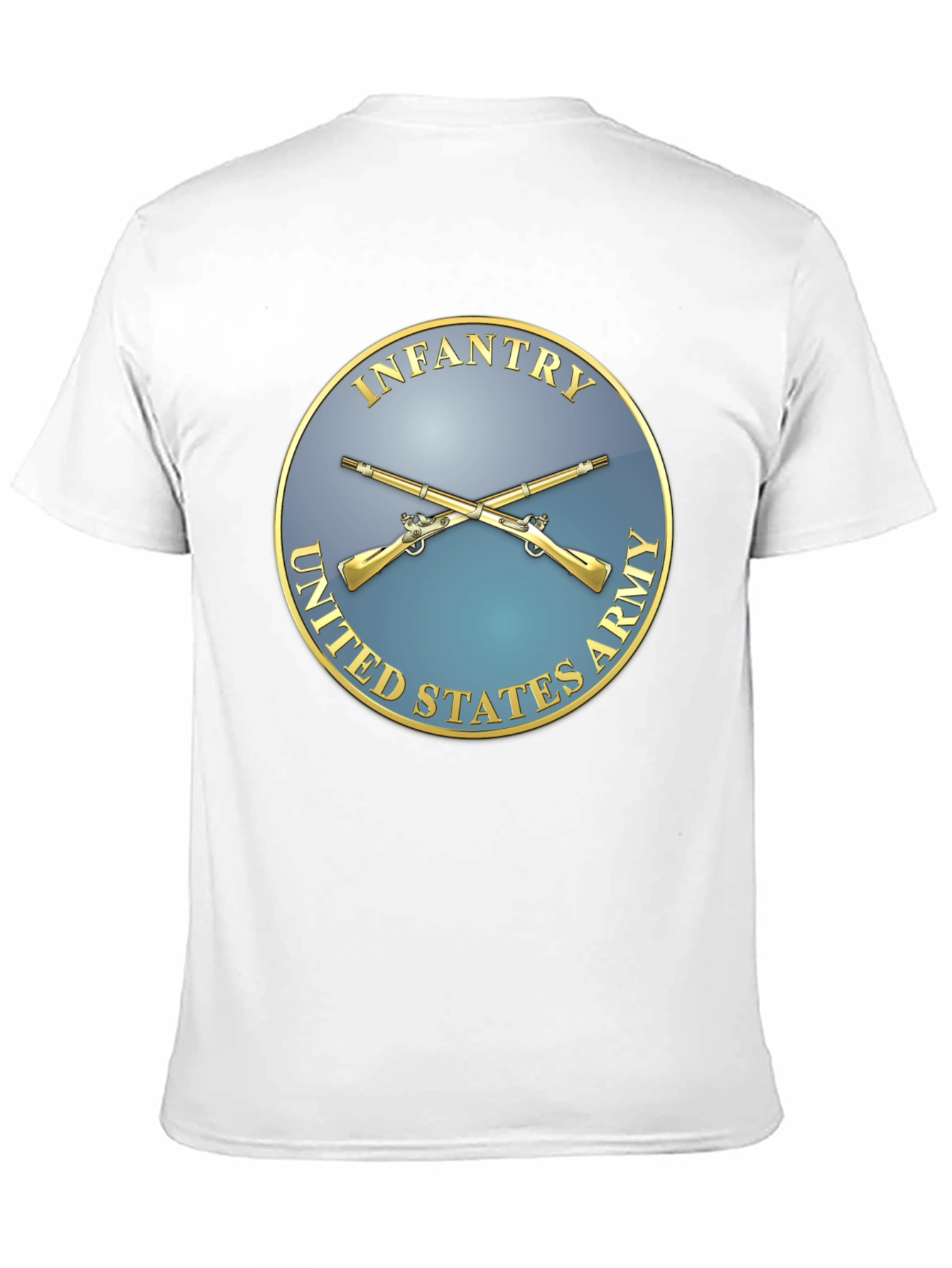 US Army Infantry T-Shirt Black