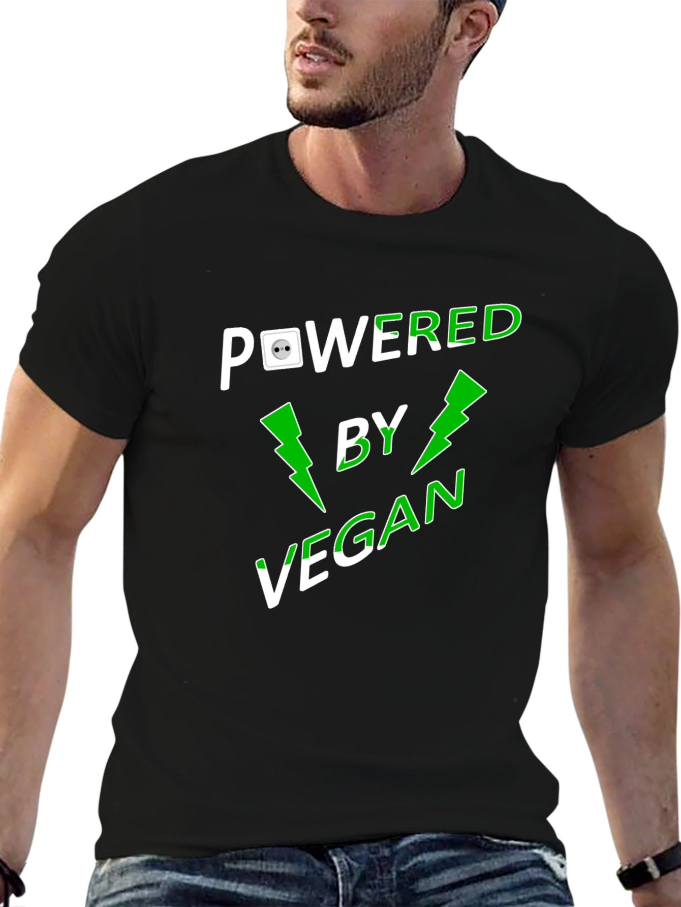 Powered by Vegan T-Shirt