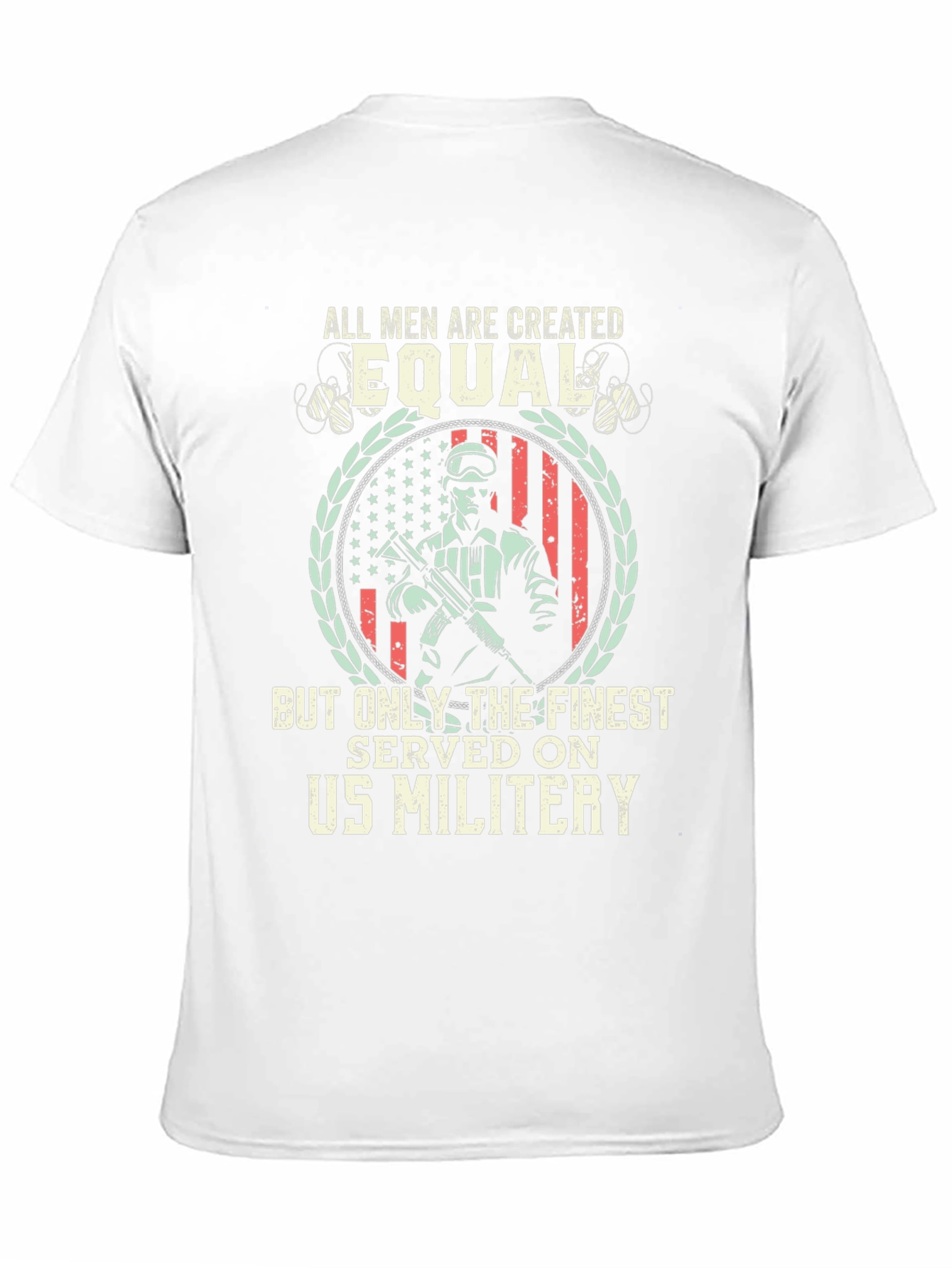 US Military Finest Served Graphic Tee
